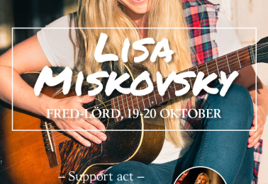 Support act till Lisa Miskovsky
